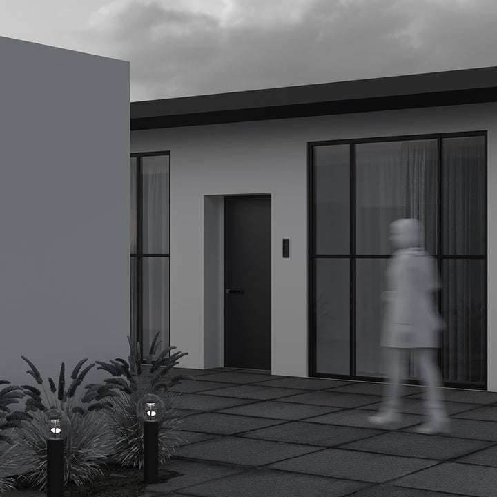 Lampă de grădină pentru exterior Velora O139FL-L8BRK
