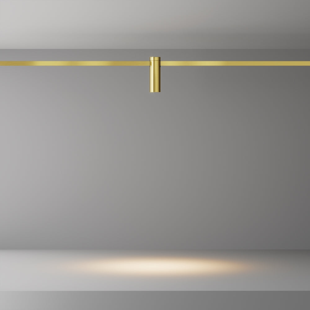 Spot pentru sina Flarity Brass TR143-1-5W2.7K-W-BS-DE