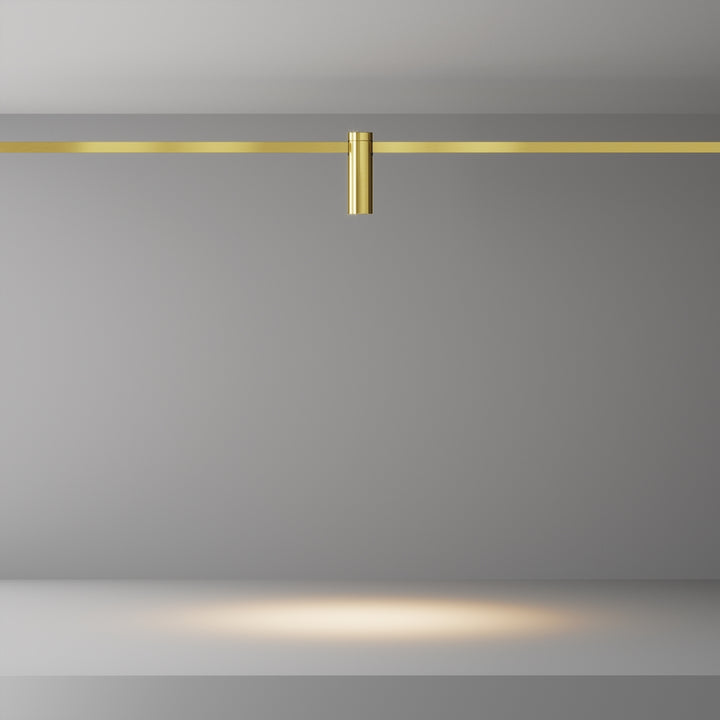 Spot pentru sina Flarity Brass TR143-1-5W2.7K-W-BS-DE