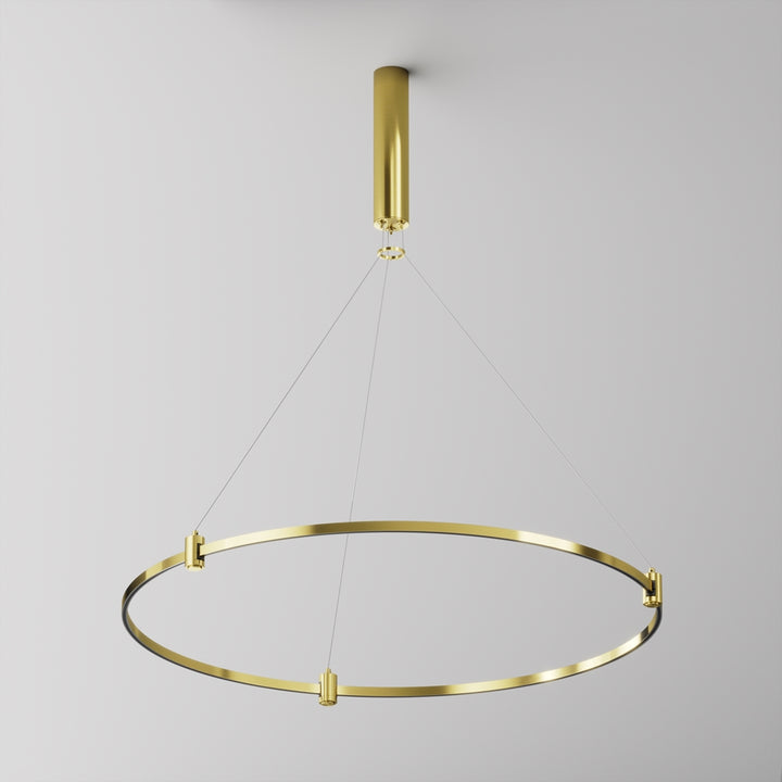 Kit de suspensie cu bază de alimentare integrată pentru montare pe șină rotundă Flarity TRA154SW-BB-R-BS