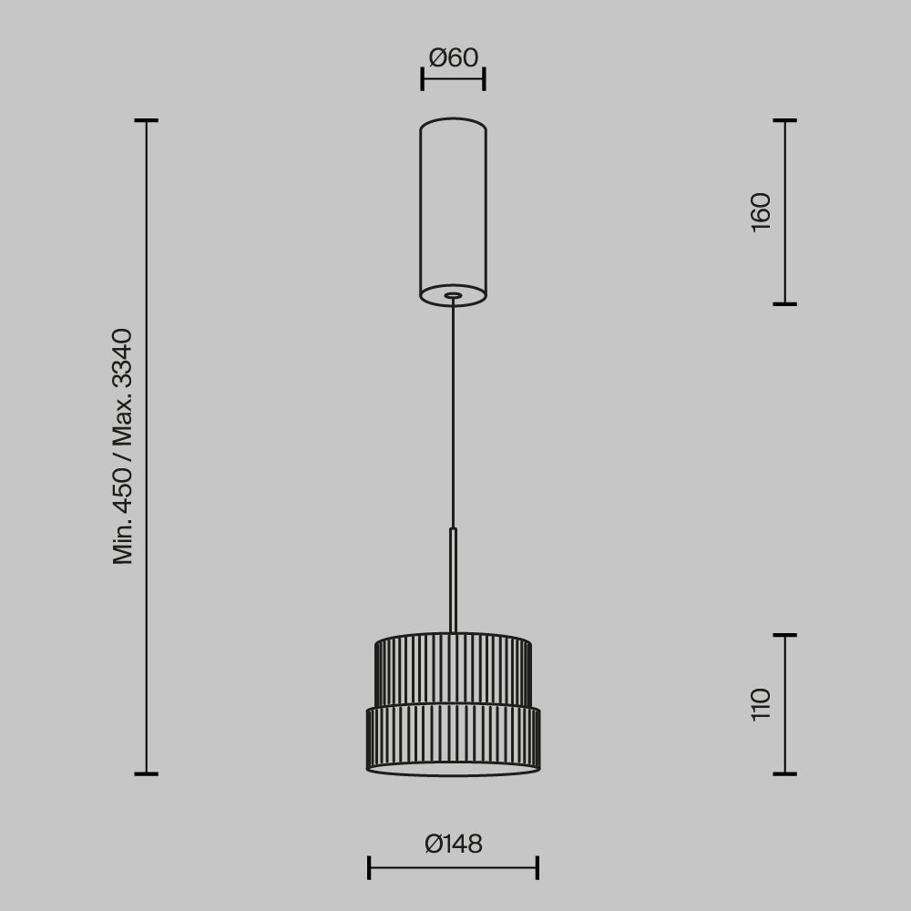 Pendul  Scala MOD496PL-L12BZK