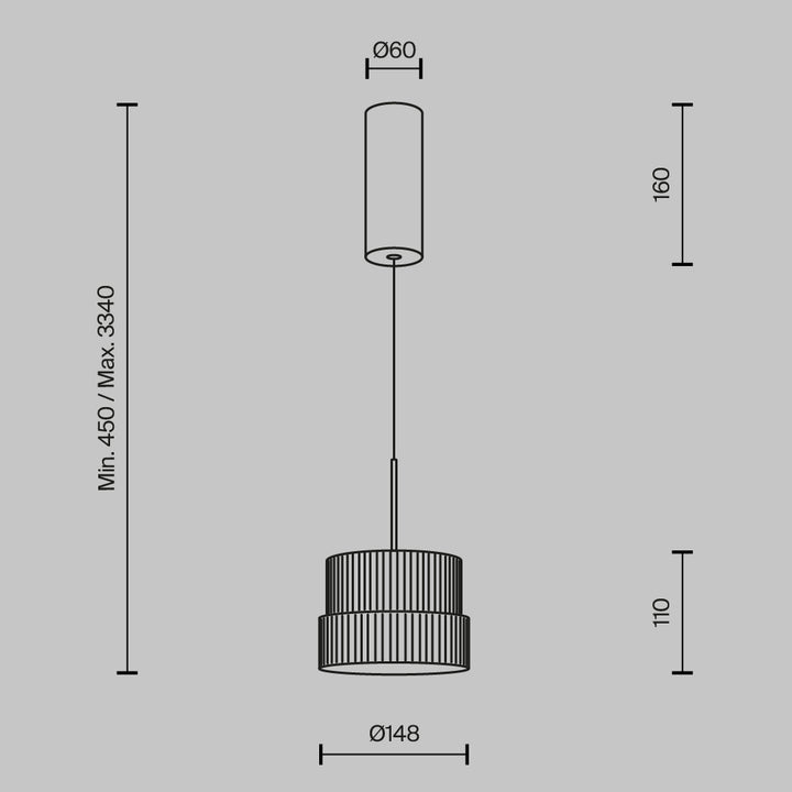Pendul  Scala MOD496PL-L12BZK