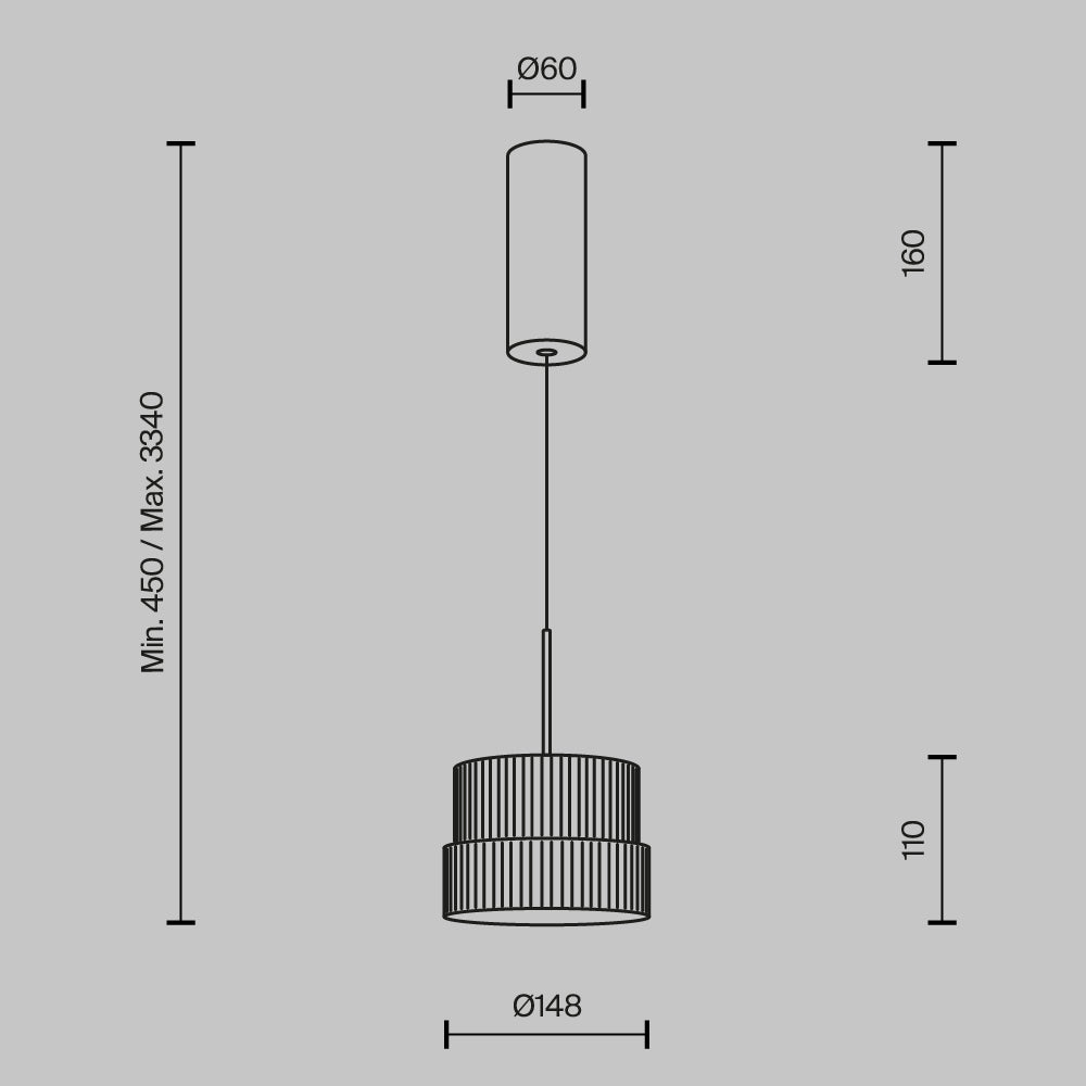 Pendul  Scala MOD496PL-L12WK