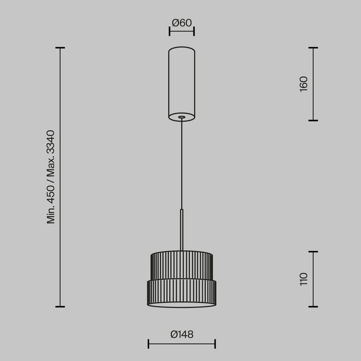 Pendul  Scala MOD496PL-L12WK