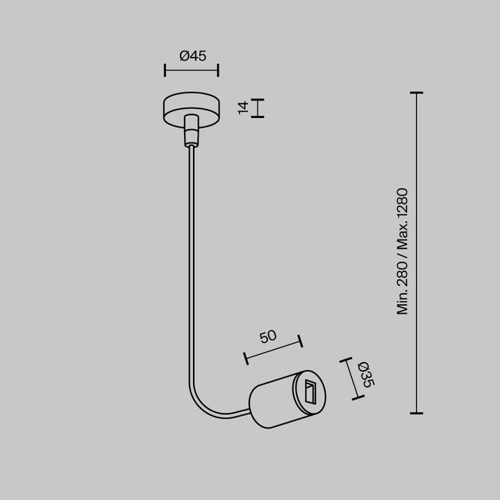 Intrare laterală de alimentare Flarity TRA154C-SB1-BS