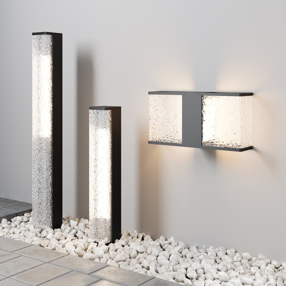 Aplica de perete pentru exterior Floeva O142WL-02B