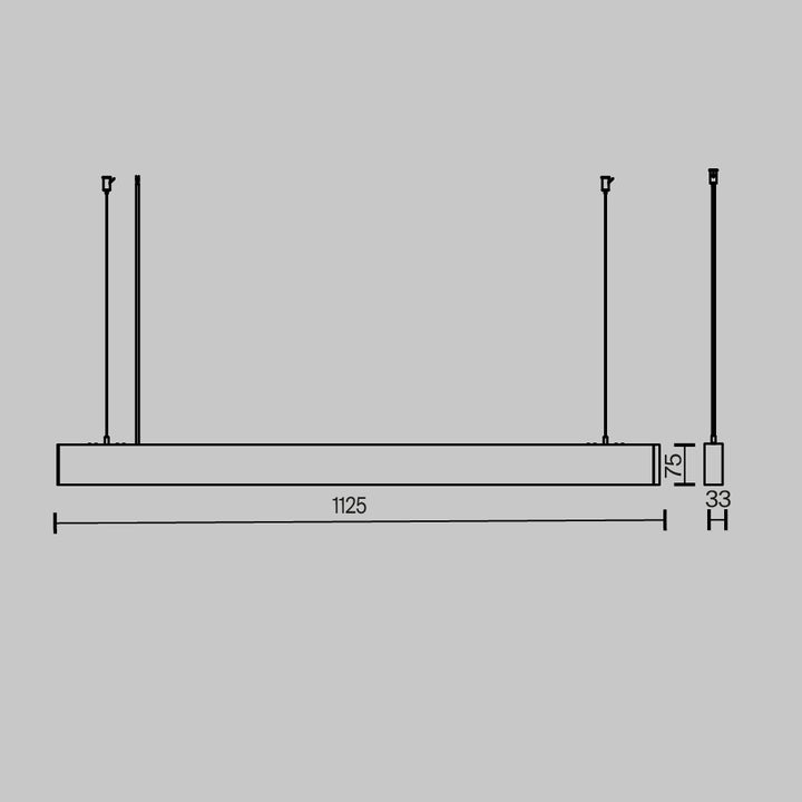 Pendul  Basis P051PL-36W2.7-6K-B