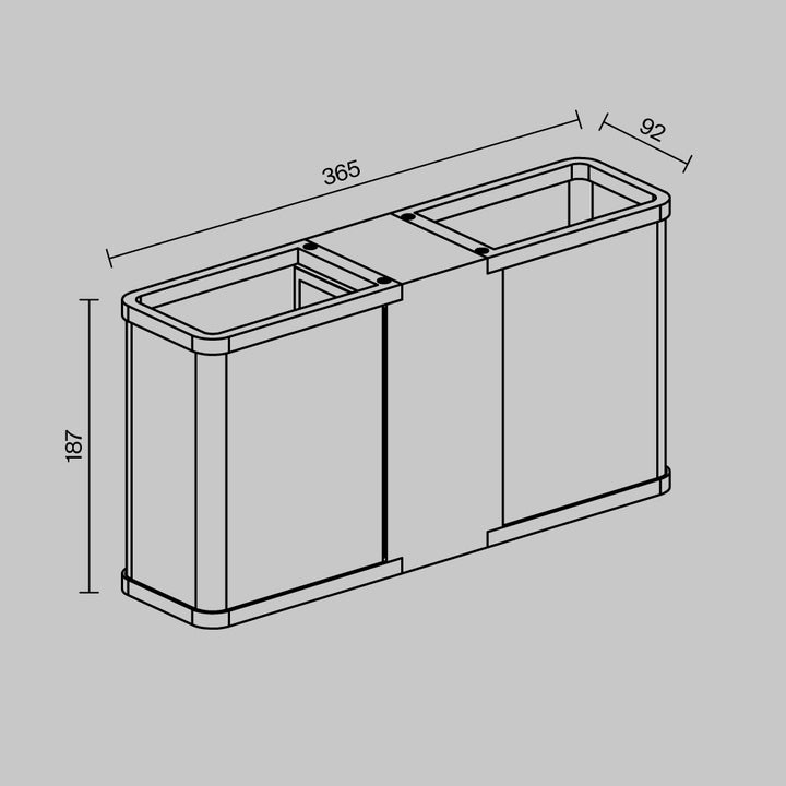 Aplica de perete pentru exterior Floeva O142WL-02B