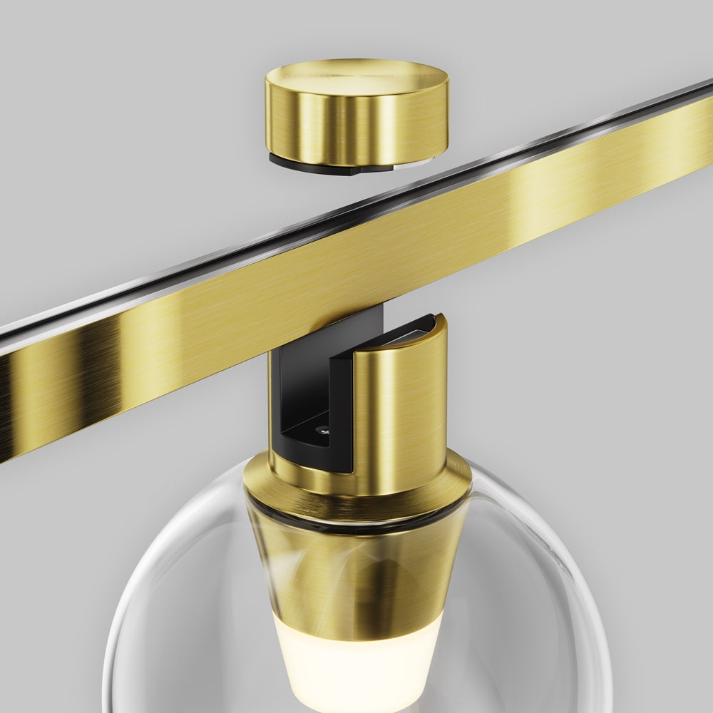 Spot pentru sina Flarity Brass TR148-1-3W2.7K-BS-DE
