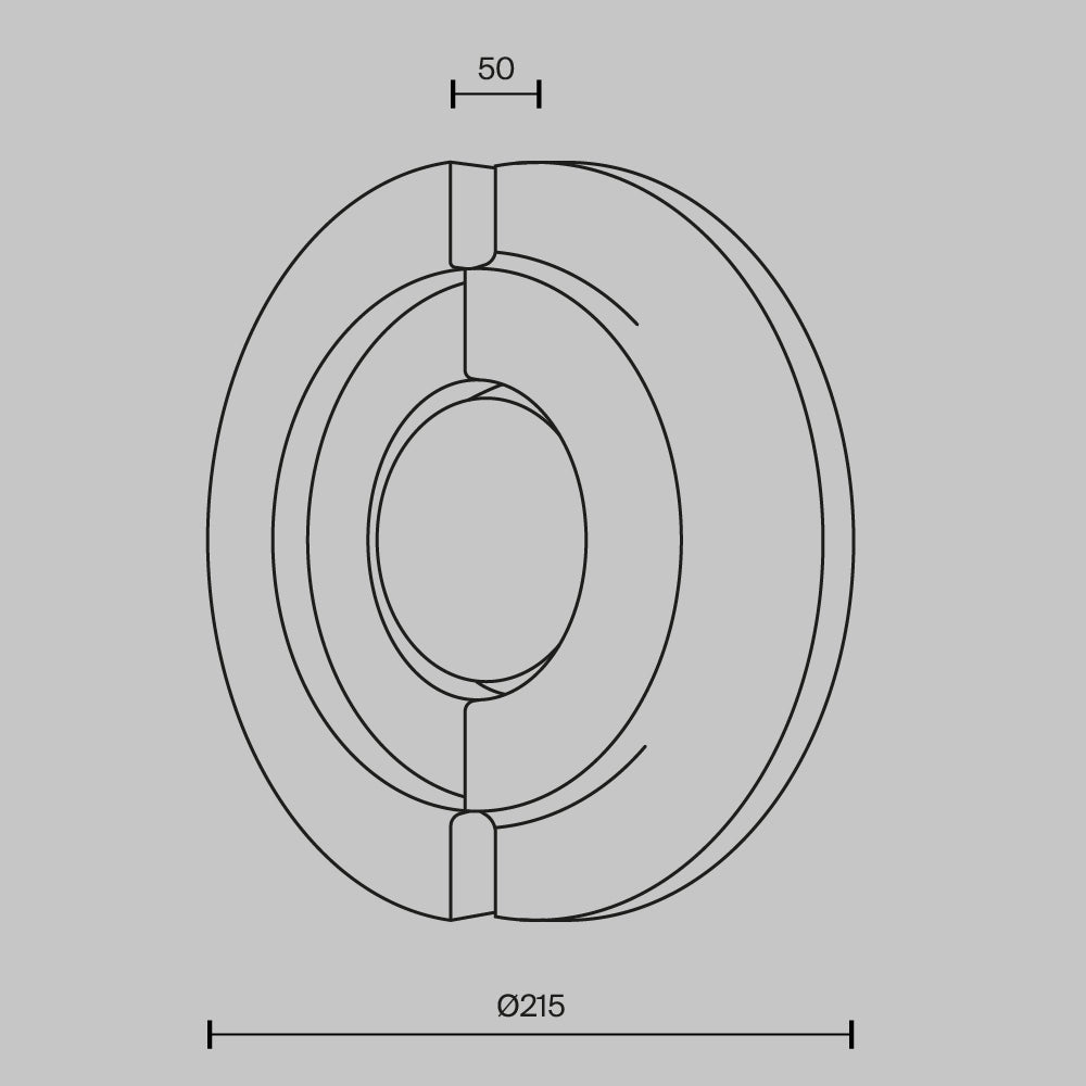 Aplica de perete Daylight MOD462WL-L10BG3K