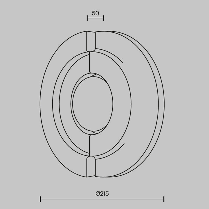 Aplica de perete Daylight MOD462WL-L10BG3K