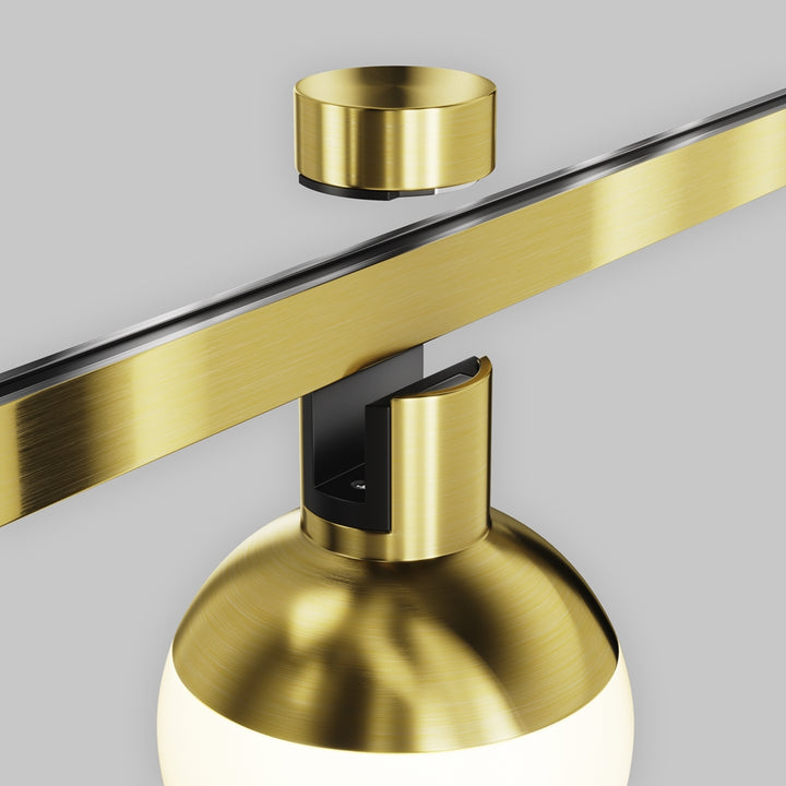 Spot pentru sina Flarity Brass TR149-1-5W2.7K-BS-DE