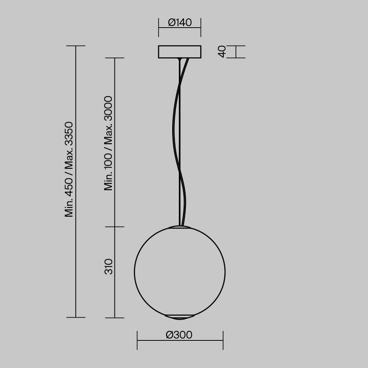 Pendul  Bruma MOD397PL-L15CH2.7K