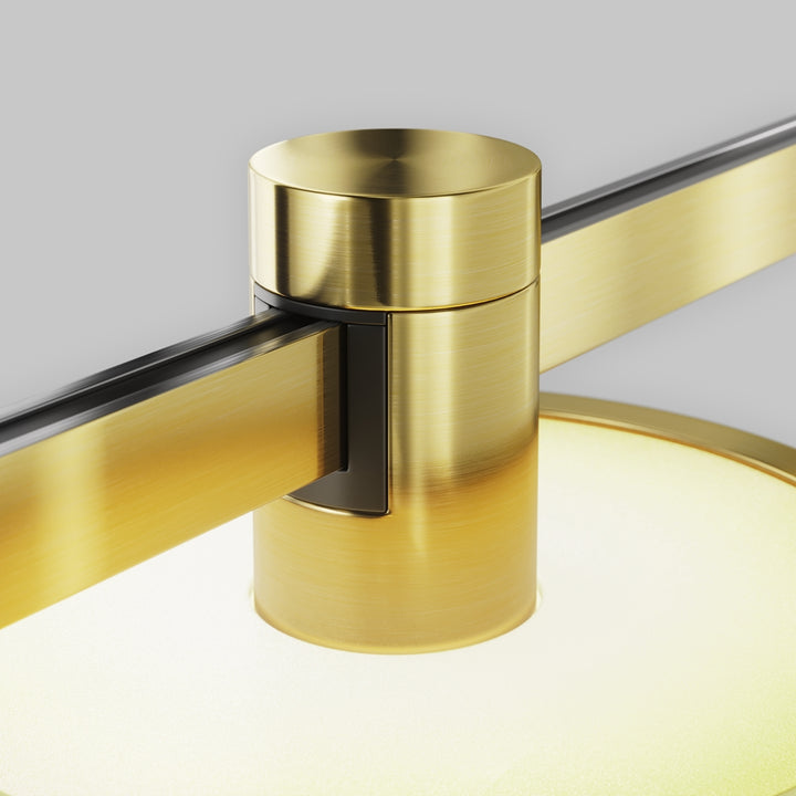 Spot pentru sina Flarity Brass TR152-1-7W2.7K-BS-DE