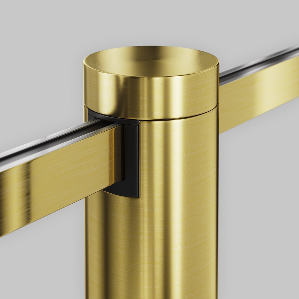Spot pentru sina Flarity Brass TR143-1-5W2.7K-W-BS-DE