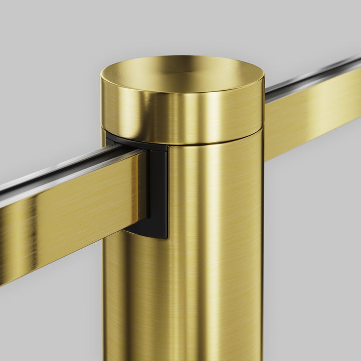 Spot pentru sina Flarity Brass TR143-1-5W2.7K-W-BS-DE