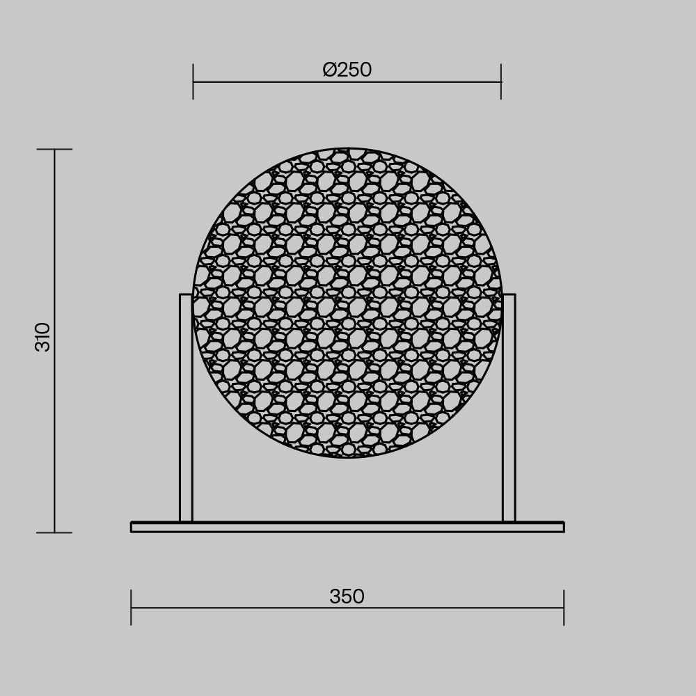 Lampa de masa Mangata MOD387TL-L8CH3K