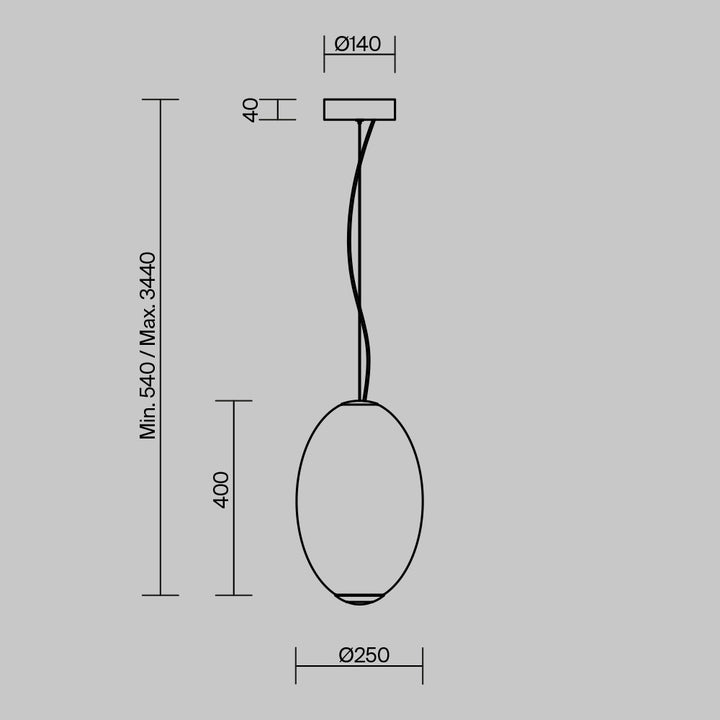 Pendul  Bruma MOD397PL-L19CH2.7K