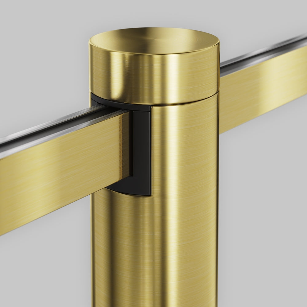 Spot pentru sina Flarity Brass TR145-1-3W2.7K-W-BS-DE