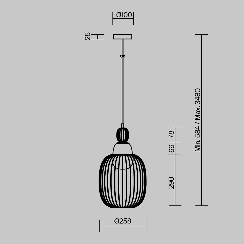 Pendul  Levitation MOD376PL-01G1