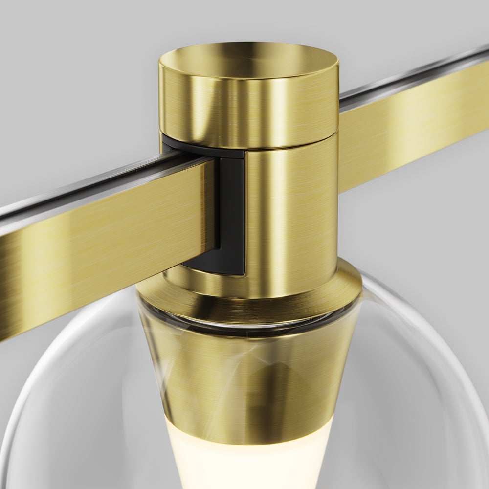 Spot pentru sina Flarity Brass TR148-1-3W2.7K-BS-DE