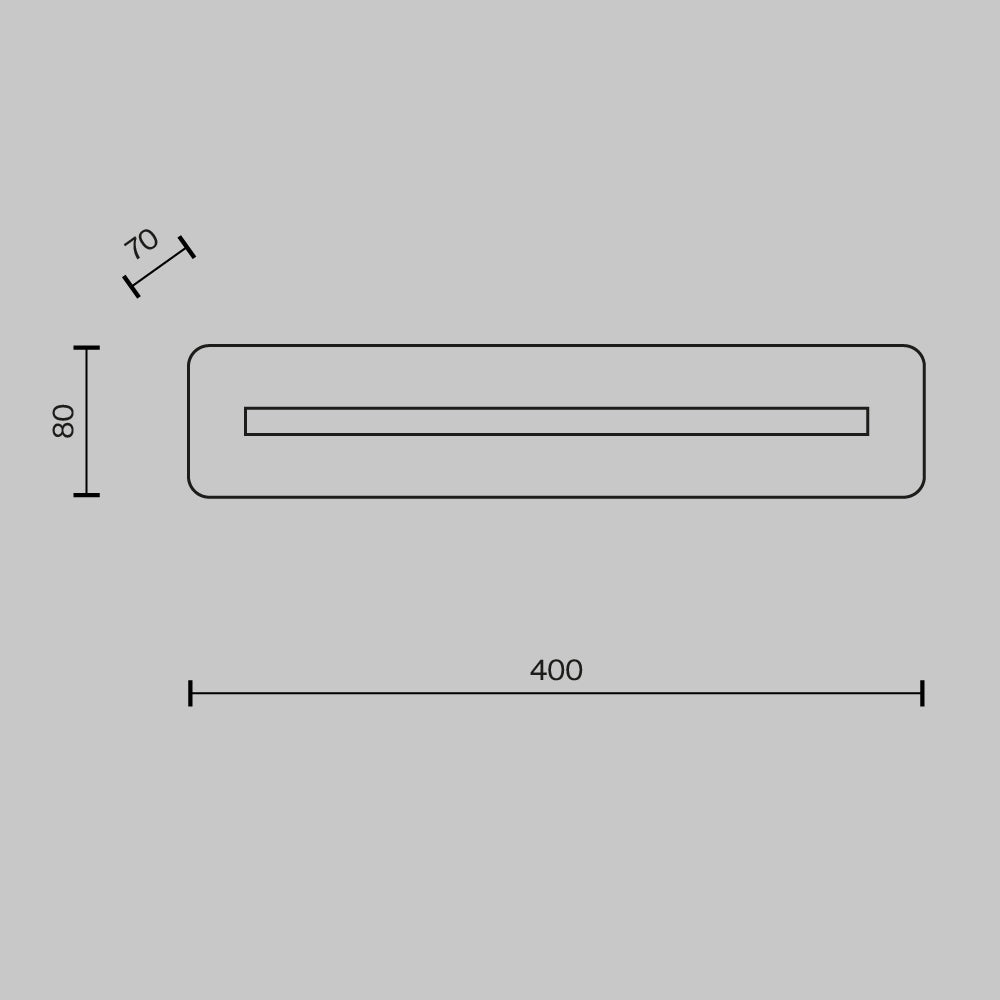 Aplica de perete Albatre MOD366WL-L9BS3K