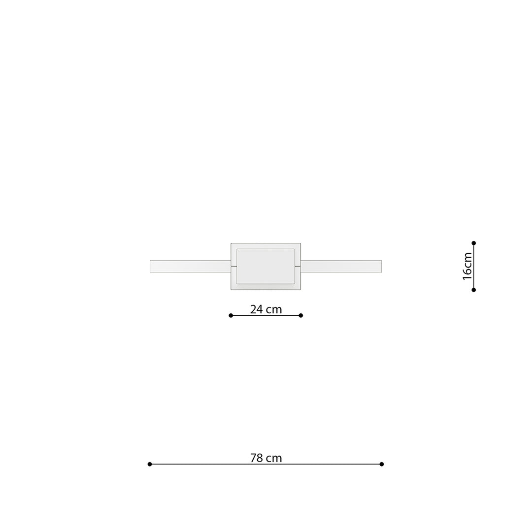 Lustra suspendata RIO 78 crom LED 4000K TH.249