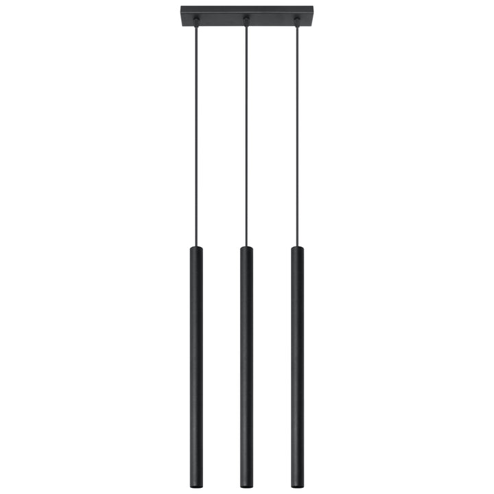 Lampa suspendata PASTELO 3P negru SL.0471