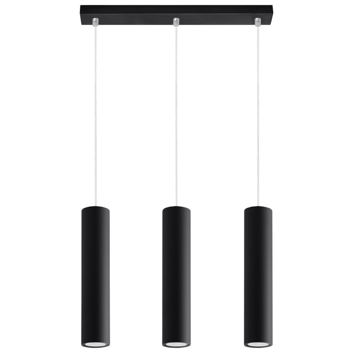 Lampa suspendata LAGOS 3L negru SL.0329