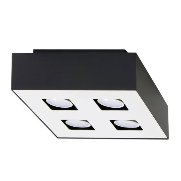 Plafoniera MONO 4 negru SL.0073