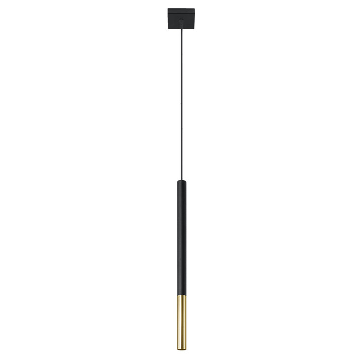 Lampa suspendata MOZAICA 1 negru/auriu SL.0891