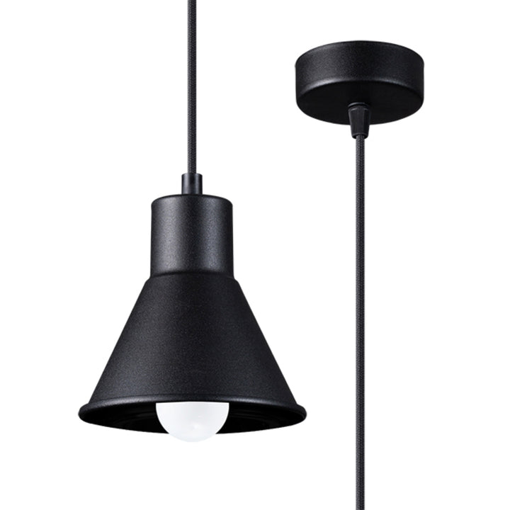 Lampa suspendata TALEJA 1 negru [E27] SL.0985