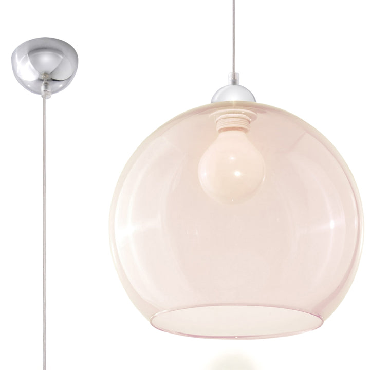 Lampa suspendata BALL sampanie SL.0249