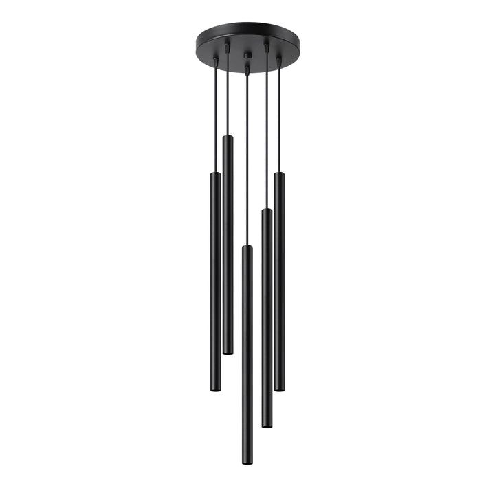 Lampa suspendata PASTELO 5P negru SL.1176