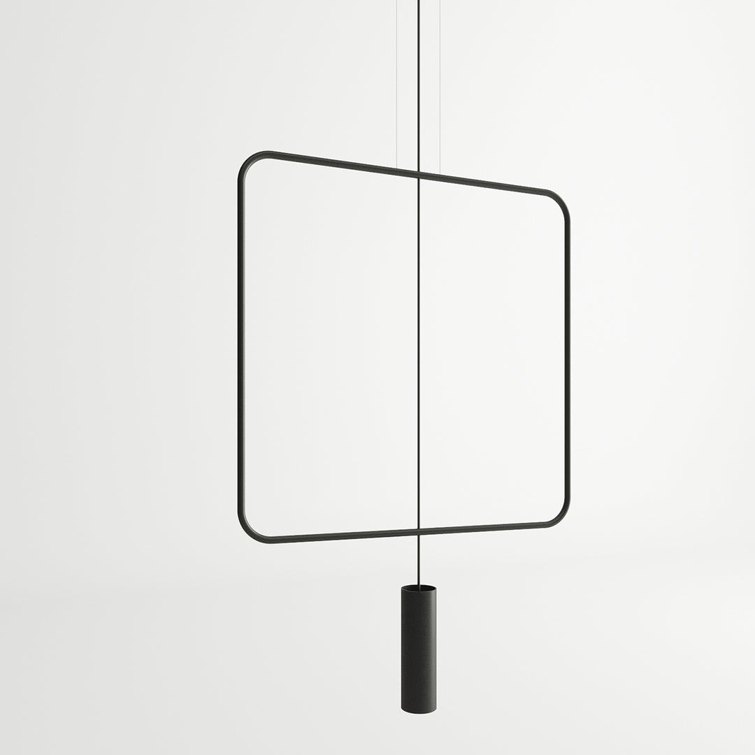 Lampa suspendata RANA 1 negru TH.018CZ