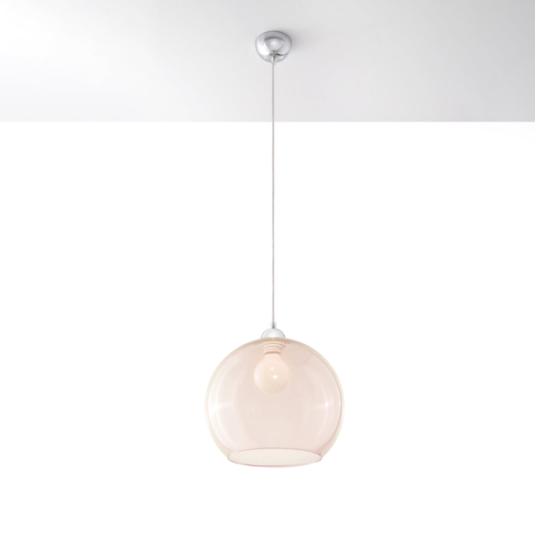 Lampa suspendata BALL sampanie SL.0249