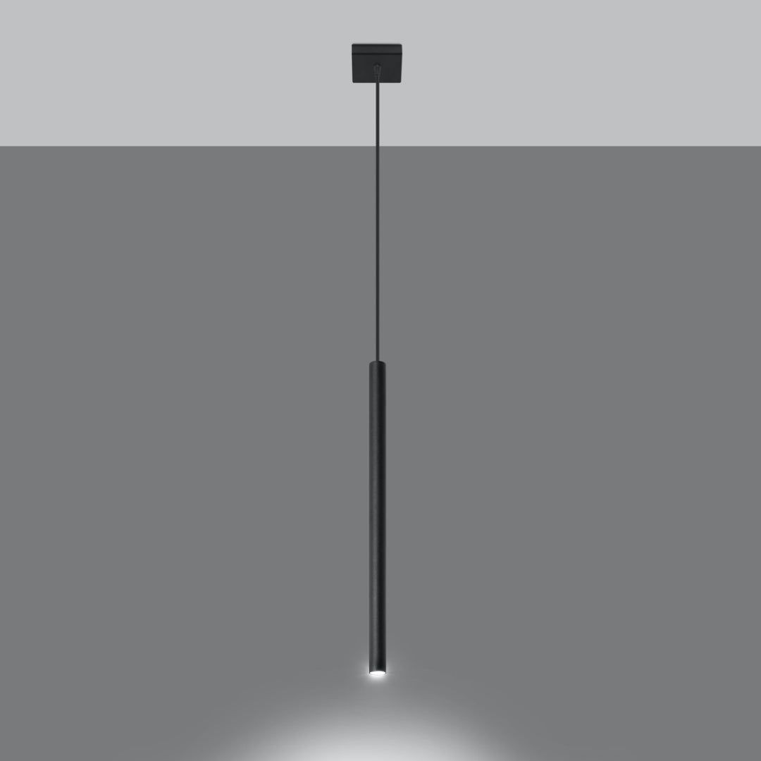 Lampa suspendata PASTELO 1 negru SL.0469