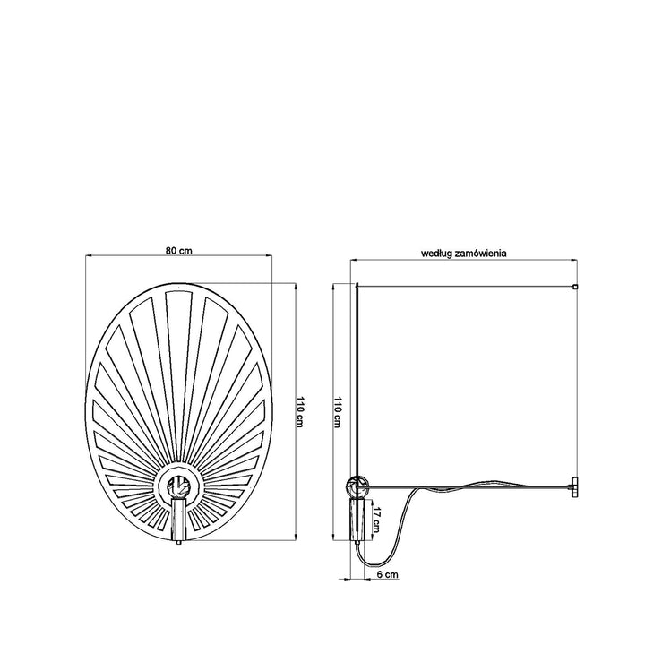 Lampa suspendata LEHDET alb TH.001B