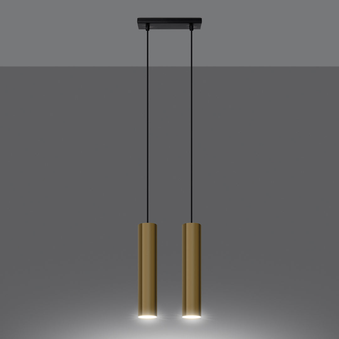 Lampa suspendata LAGOS 2 auriu lustruit SL.1241