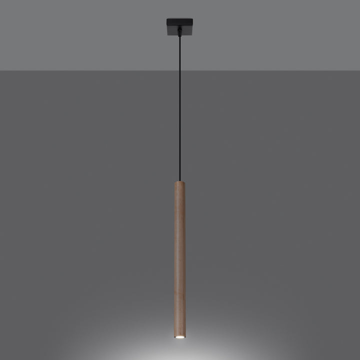 Lampa suspendata PASTELO 1 lemn SL.1266