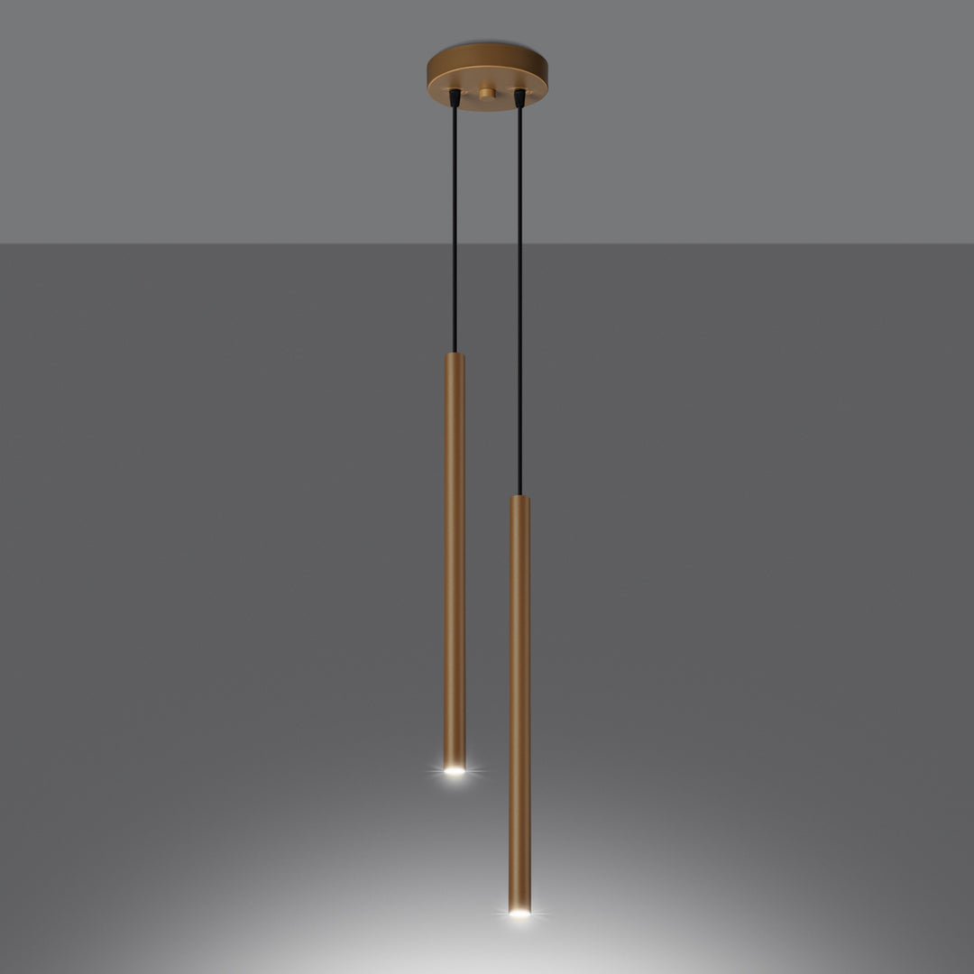 Lampa suspendata PASTELO 2 auriu SL.1305