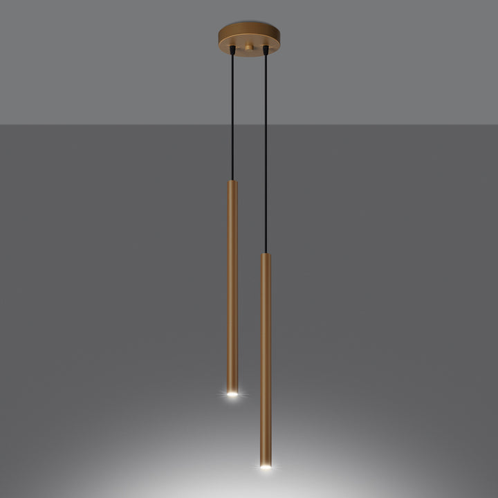 Lampa suspendata PASTELO 2 auriu SL.1305