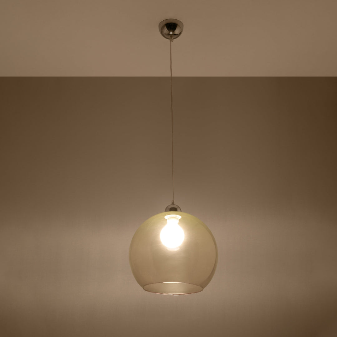 Lampa suspendata BALL sampanie SL.0249