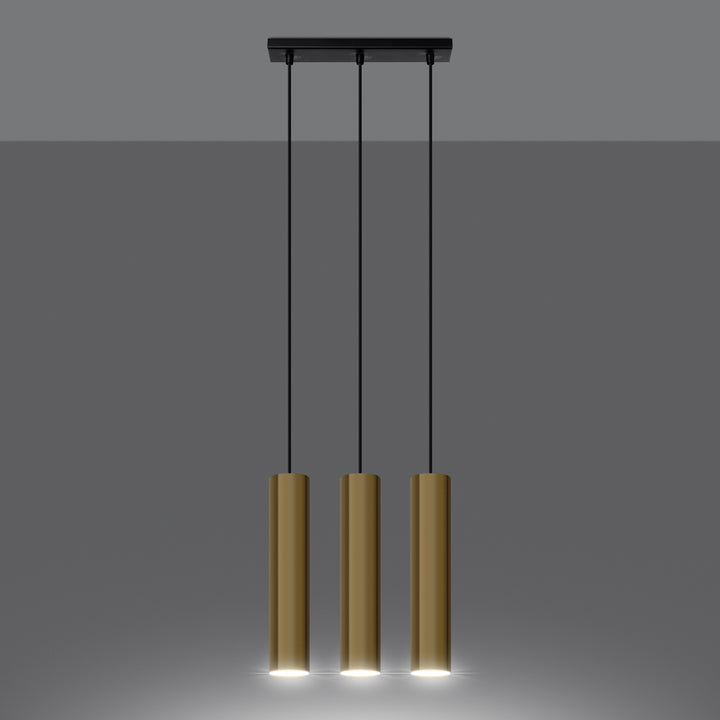 Lampa suspendata LAGOS 3 auriu lustruit SL.1201