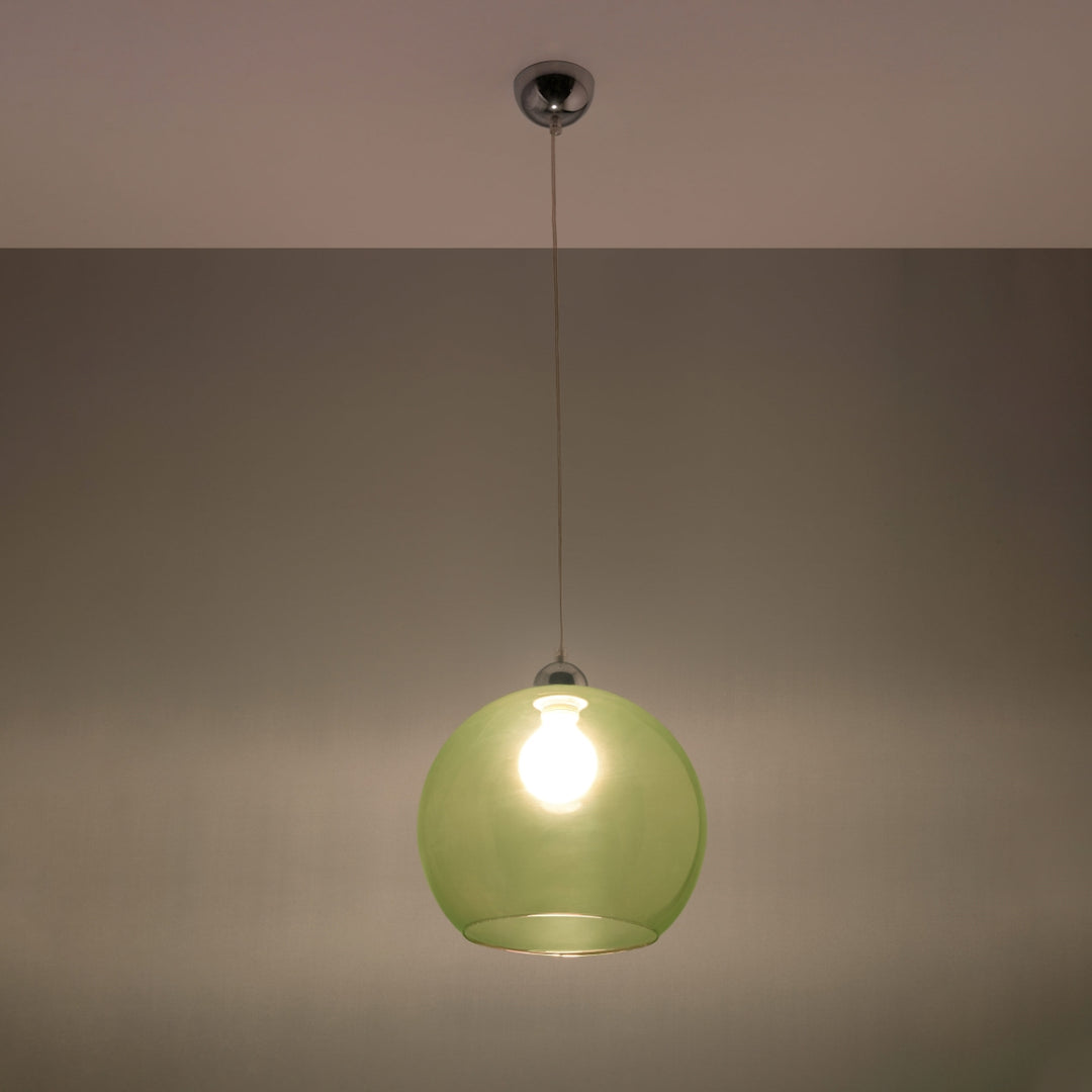 Lampa suspendata BALL verde SL.0254