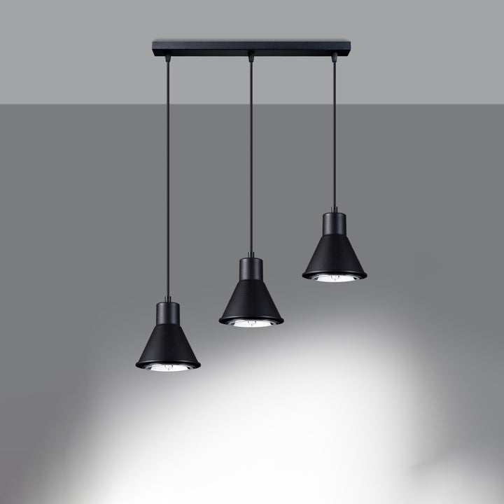 Lampa suspendata TALEJA 3 negru [ES111] SL.0990