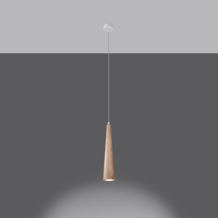 Pendul conic SULA 1 din lemn natural SL.1100