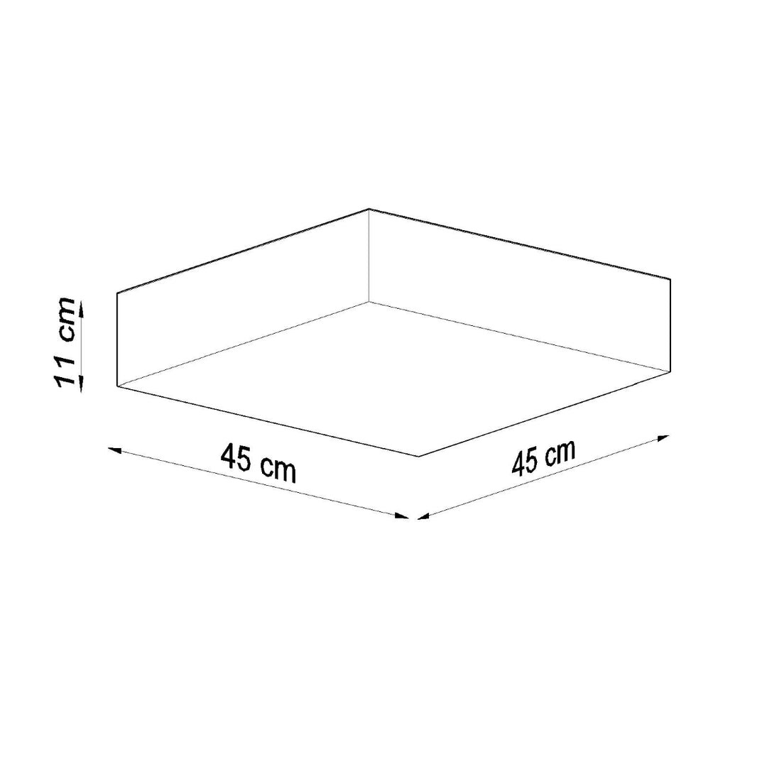 Plafoniera HORUS 45 alb SL.0141