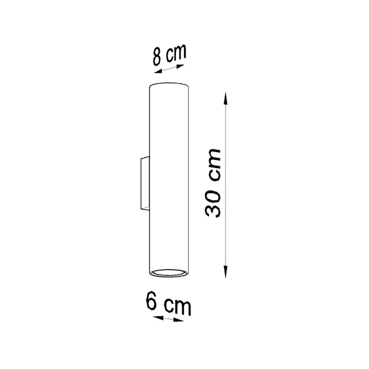 Aplica LAGOS alb SL.0326