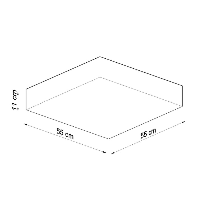 Plafoniera HORUS 45 alb SL.0922